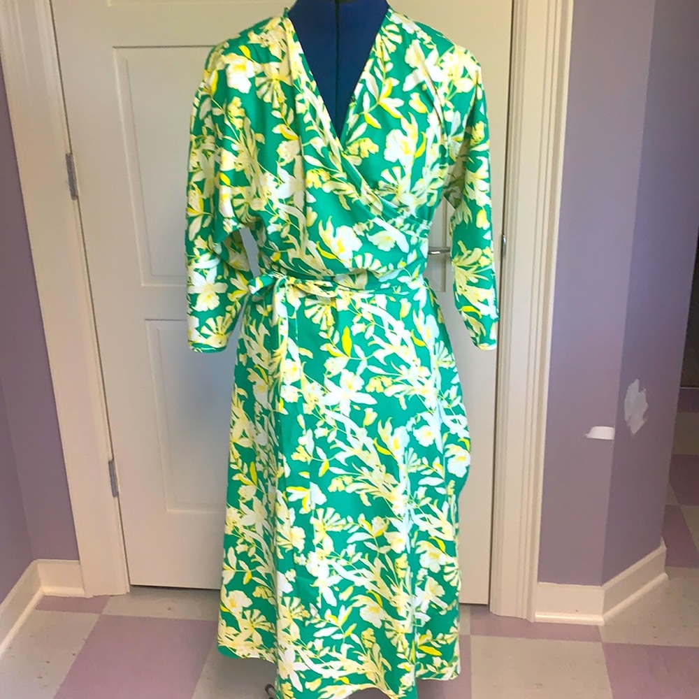 Coolibar wrap dress.